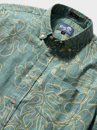 Reyn Spooner MONSTERA INK TAILORED in SAGEBRUSH