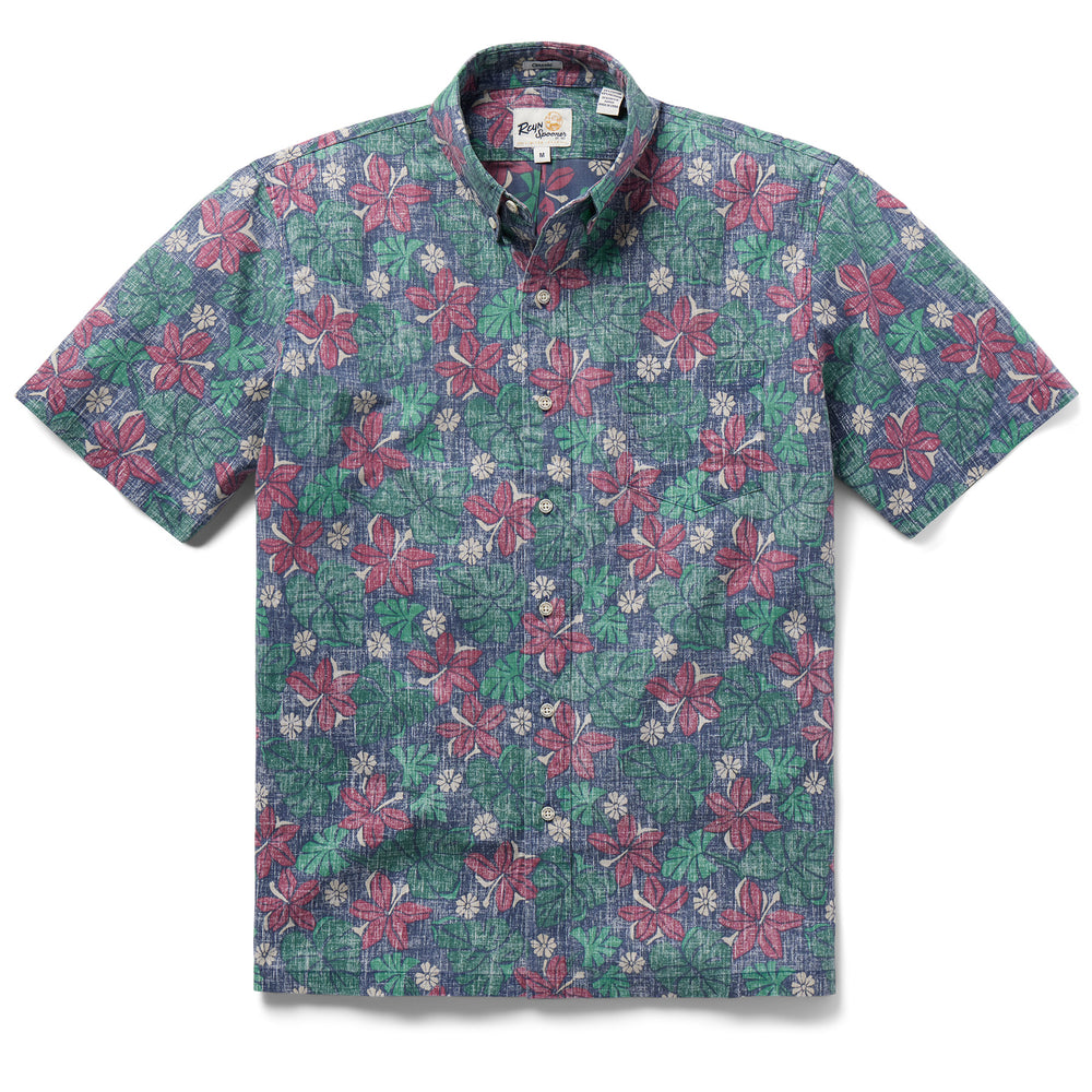 Reyn Spooner PAHALA BUTTON FRONT in NAVY