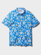 Reyn Spooner UNIVERSITY OF CALIFORNIA LOS ANGELES GAME DAY PERFORMANCE POLO in BLUE