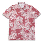 Reyn Spooner MAUNA MONSTERA PERFORMANCE POLO in FADED GINGER