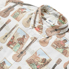 Reyn Spooner STRUMMER'S PARADISE BUTTON FRONT in WHITE