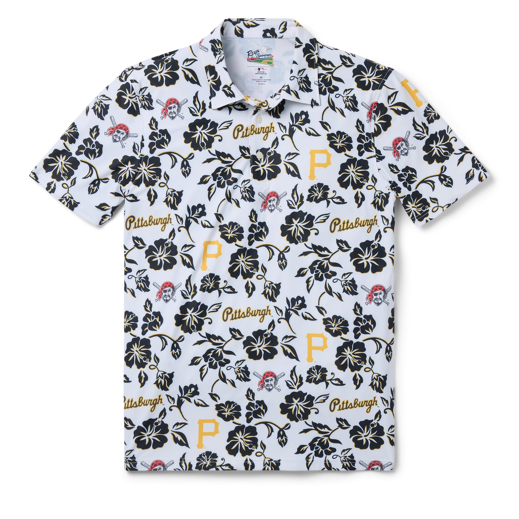 MLB® PITTSBURGH PIRATES GAME DAY PERFORMANCE POLO – Reyn Spooner
