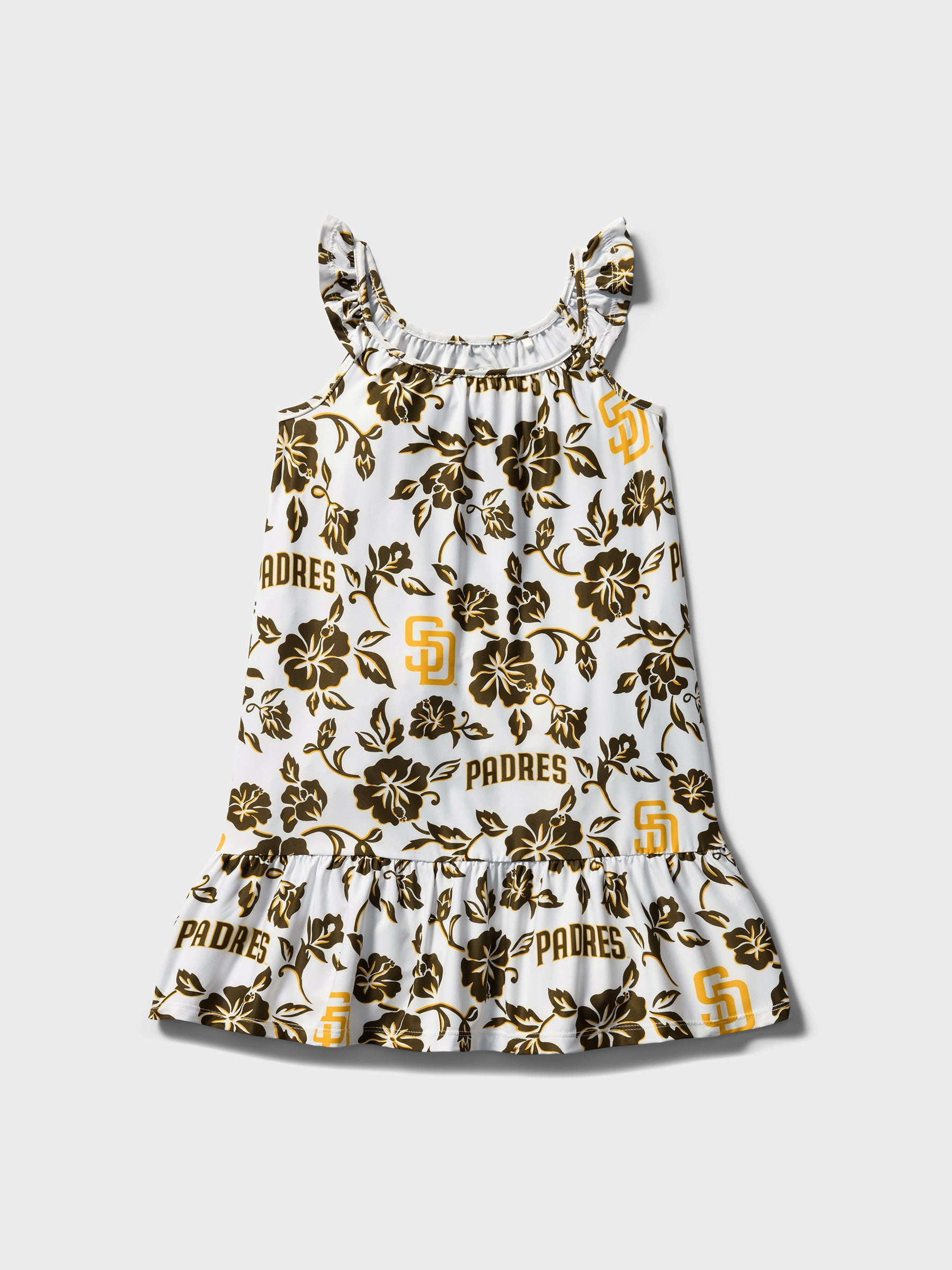 Reyn Spooner MLB® SAN DIEGO PADRES GIRLS PERFORMANCE DRESS in WHITE