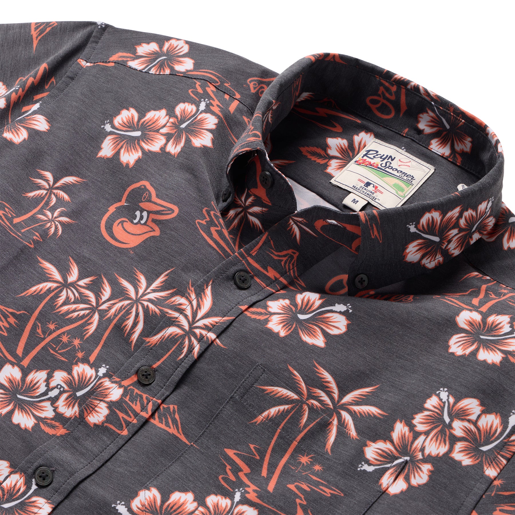 MLB® BALTIMORE ORIOLES GAME DAY PERFORMANCE ALOHA SHIRT – Reyn Spooner