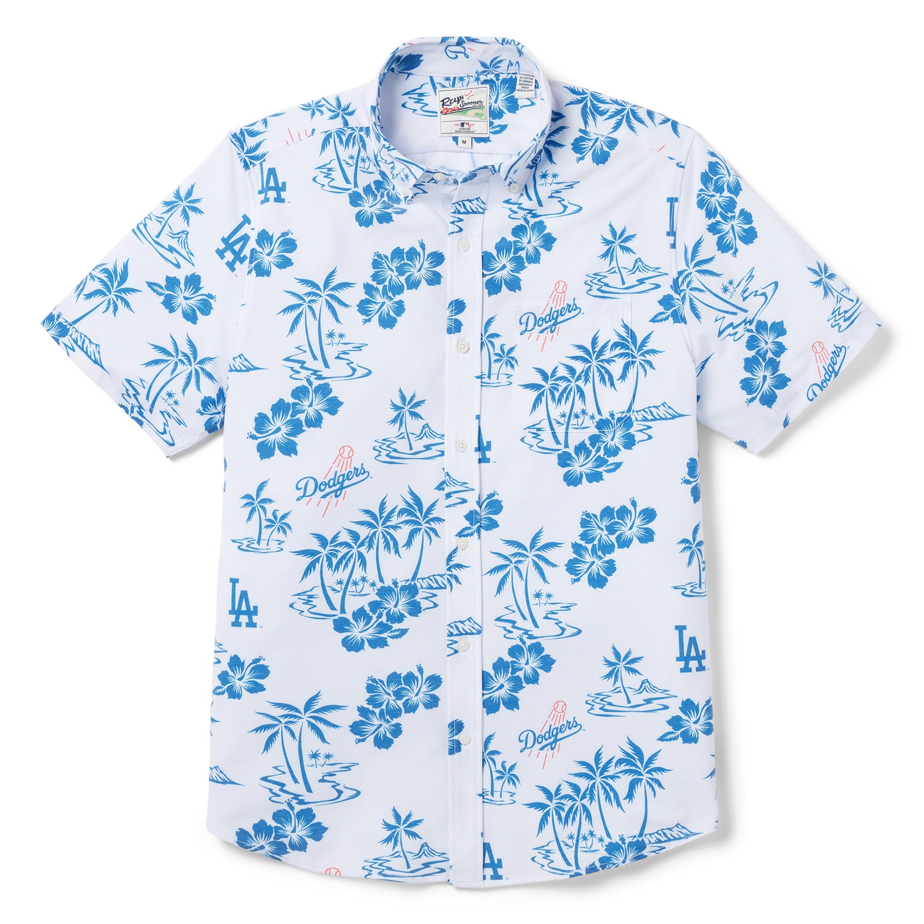 MLB® LOS ANGELES DODGERS GAME DAY PERFORMANCE ALOHA SHIRT – Reyn