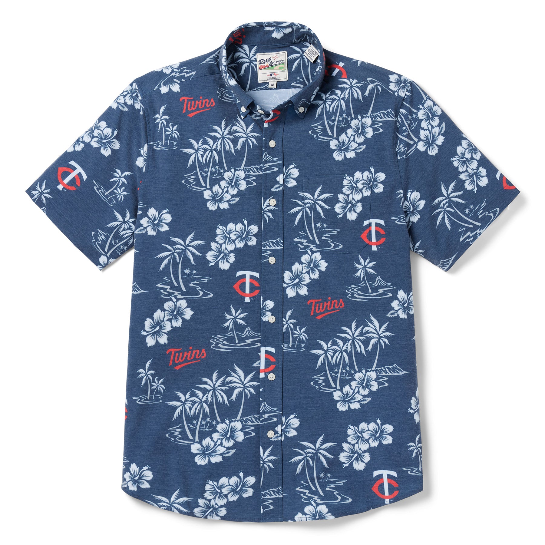 MLB® MINNESOTA TWINS GAME DAY PERFORMANCE ALOHA SHIRT – Reyn Spooner