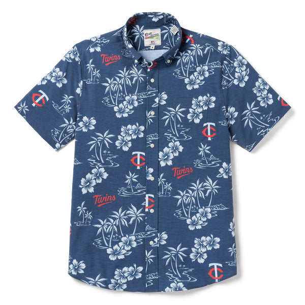 MLB® MINNESOTA TWINS GAME DAY PERFORMANCE ALOHA SHIRT – Reyn Spooner