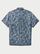 Reyn Spooner BISCUS BOUNTY BUTTON FRONT in BLUE