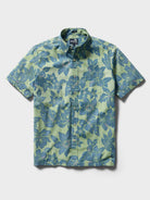 Reyn Spooner COSTA RICA BUTTON FRONT in QUIET GREEN