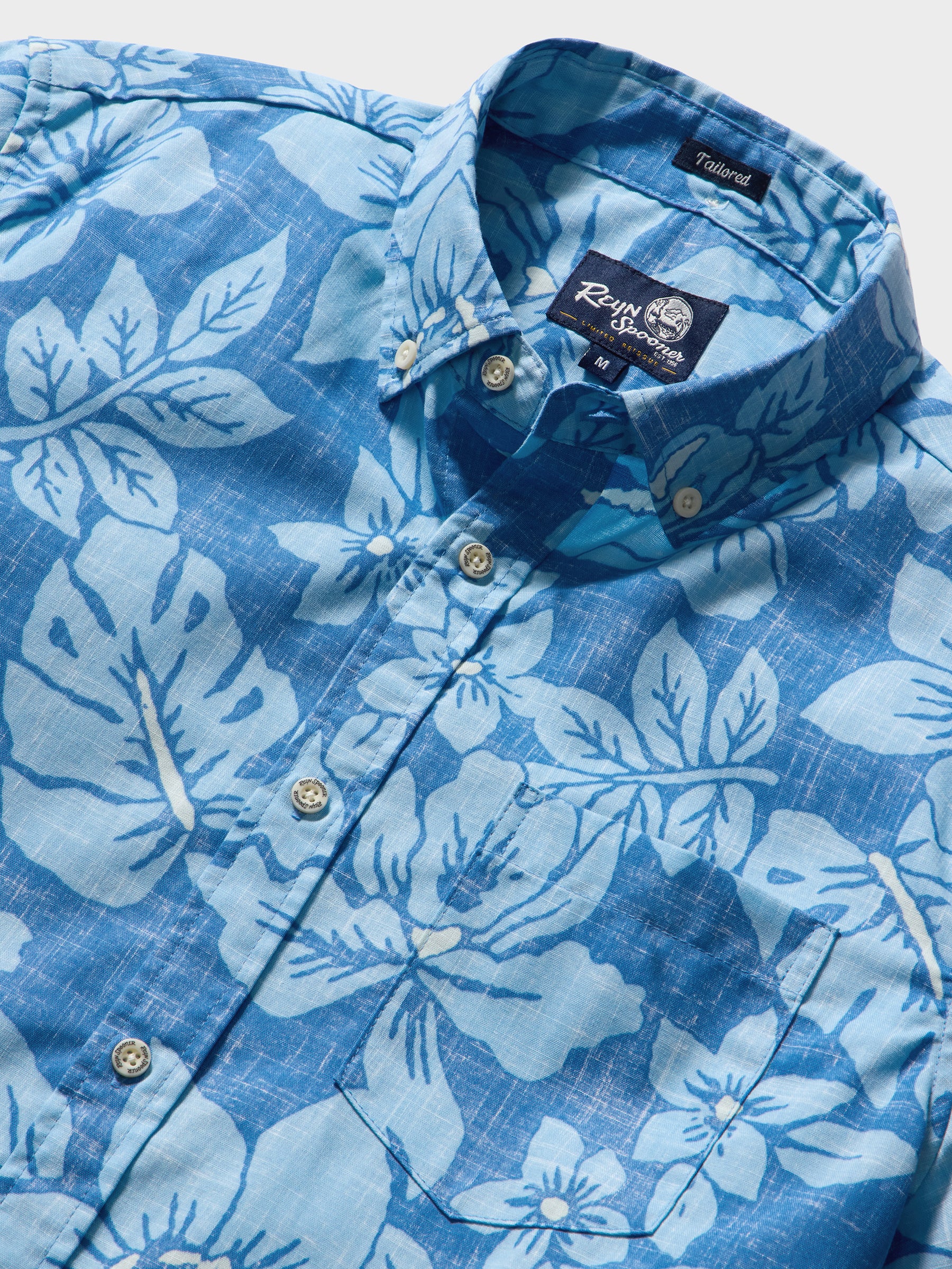 Reyn Spooner COSTA RICA TAILORED in LIGHT BLUE