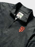 Reyn Spooner MLB® SAN FRANCISCO GIANTS QUARTER ZIP in MOLOKAI CHANNEL - BLACK