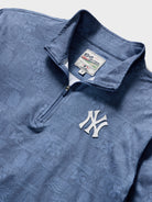 Reyn Spooner MLB® NEW YORK YANKEES QUARTER ZIP in SOUTH PACIFIC TAPA - TRUE NAVY