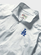 Reyn Spooner MLB® LOS ANGELES DODGERS QUARTER ZIP in SOUTH PACIFIC TAPA - WHITE