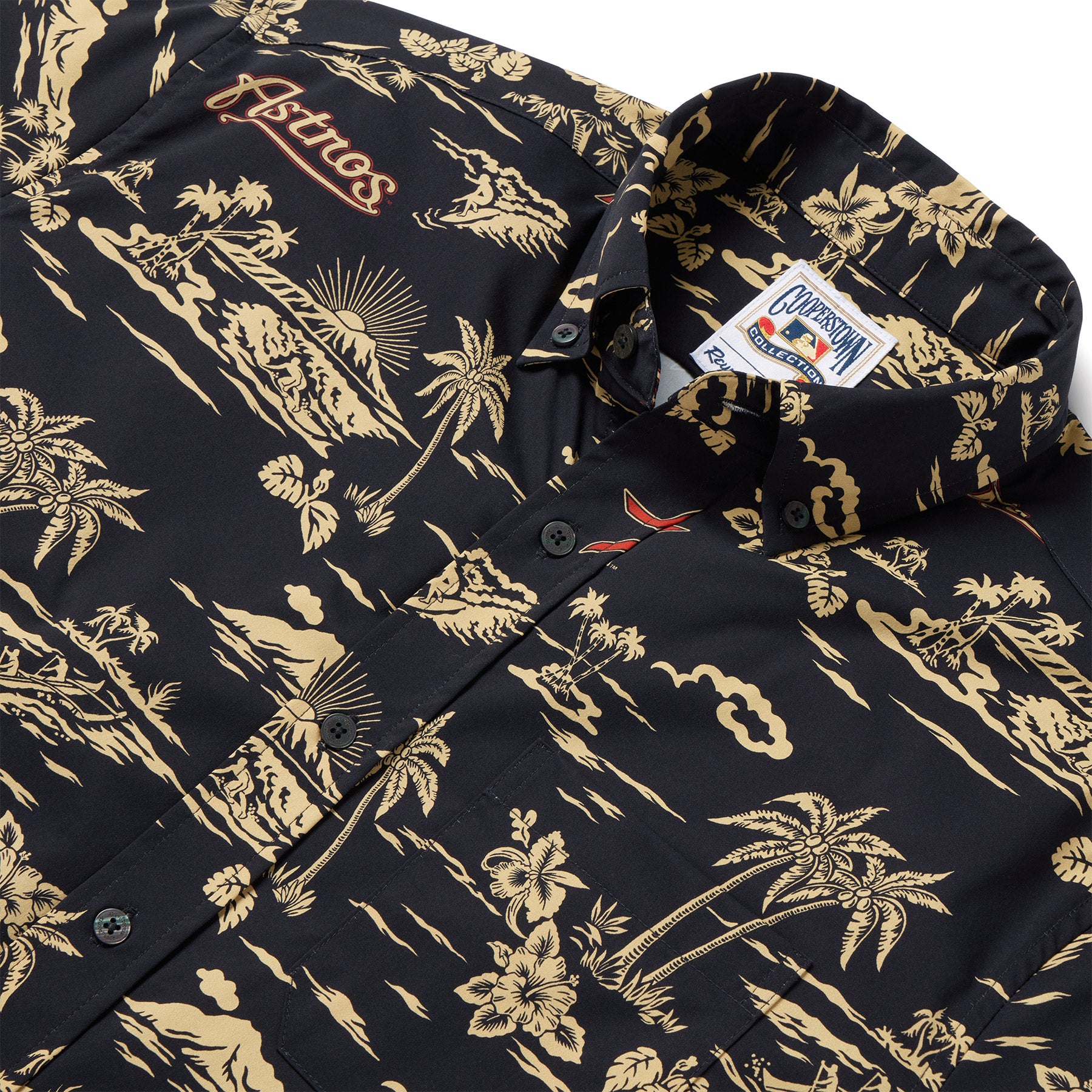 MLB® HOUSTON ASTROS COOPERSTOWN PERFORMANCE ALOHA SHIRT – Reyn Spooner