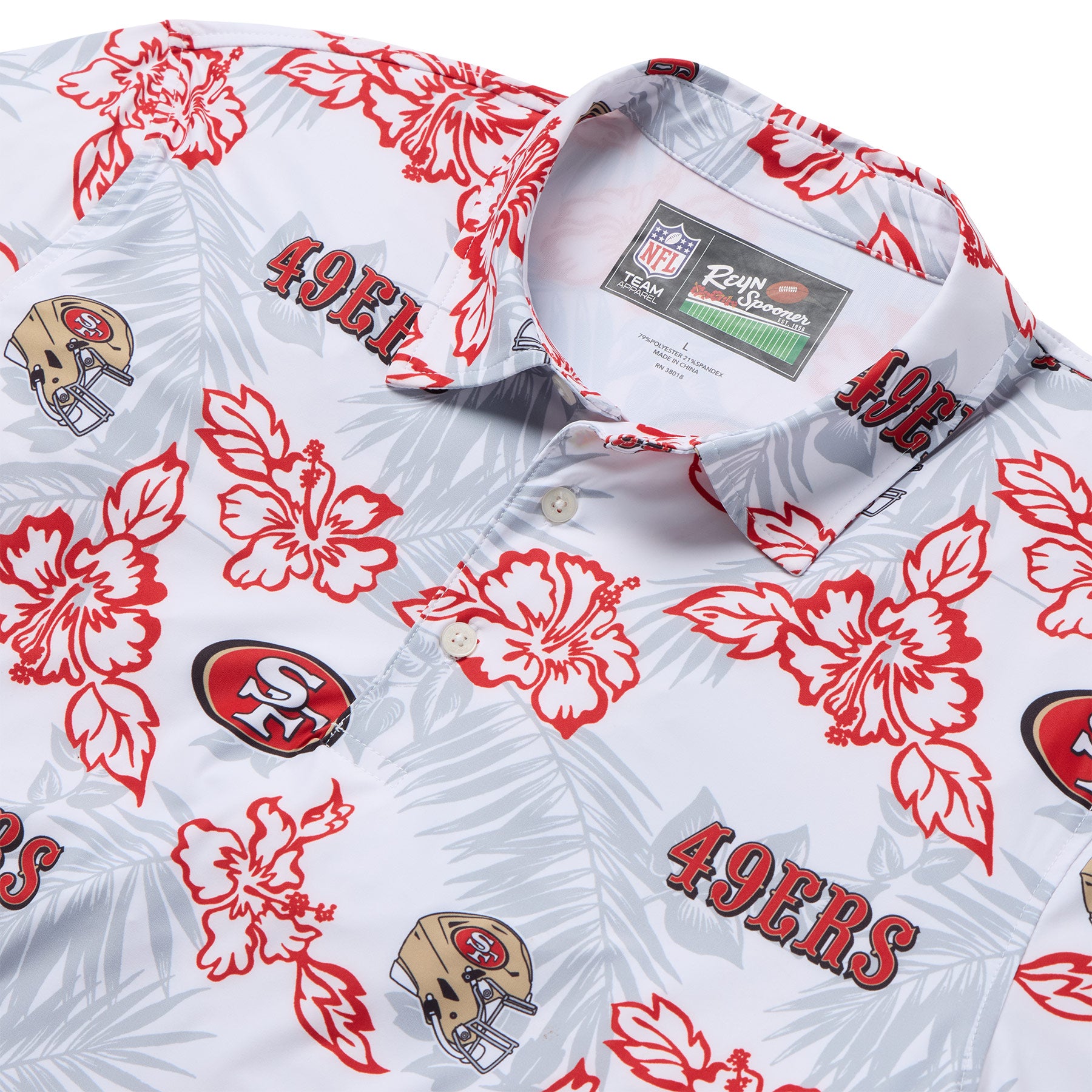 SAN FRANCISCO 49ERS GAME DAY PERFORMANCE POLO – Reyn Spooner