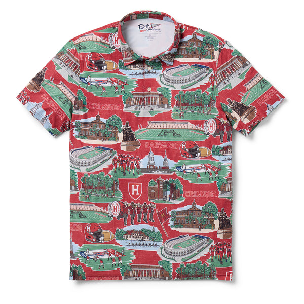 HARVARD UNIVERSITY SCENIC PERFORMANCE POLO – Reyn Spooner