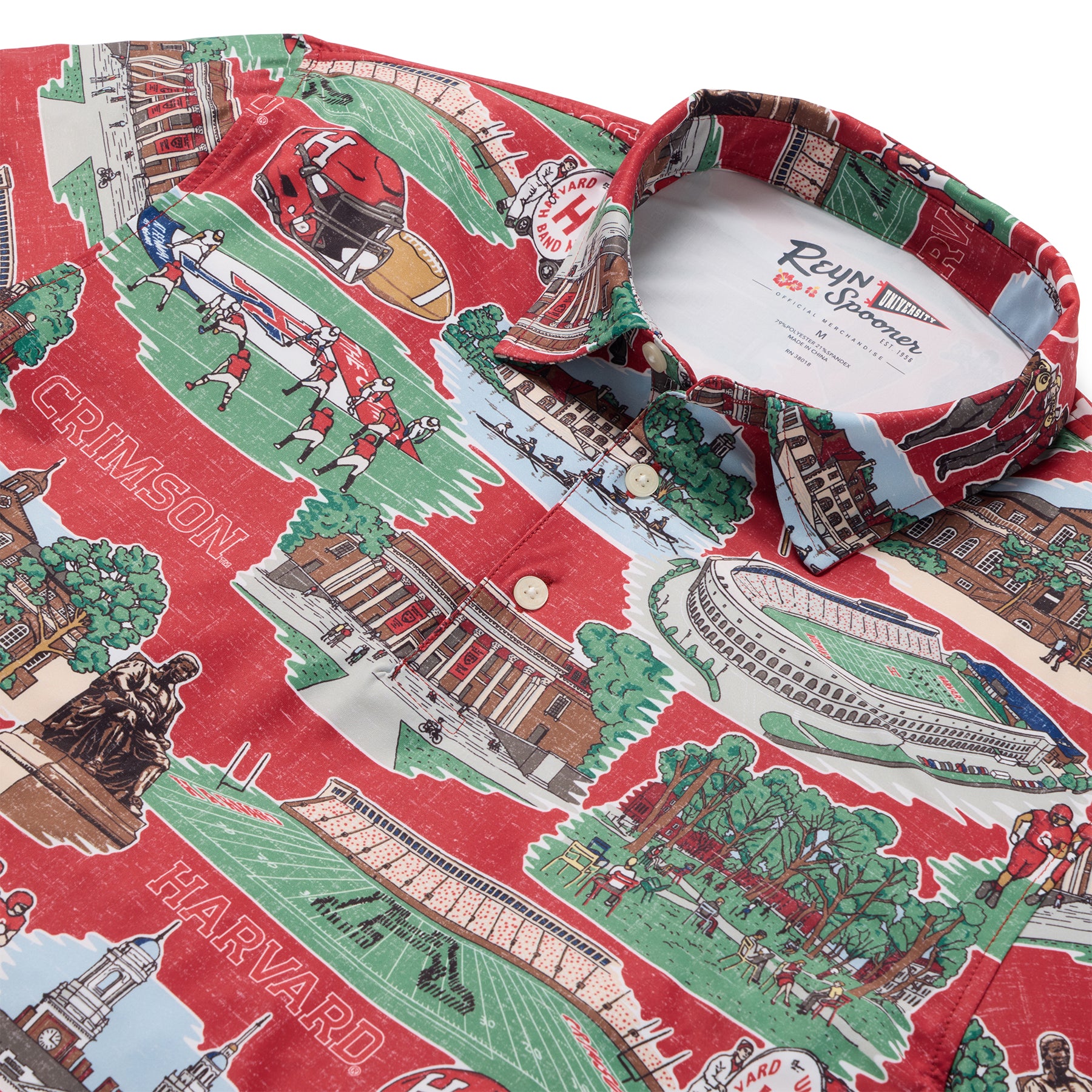 HARVARD UNIVERSITY SCENIC PERFORMANCE POLO – Reyn Spooner