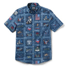Reyn Spooner WILLIE NELSON AMERICAN ICON TAILORED in NAVY