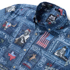 Reyn Spooner WILLIE NELSON AMERICAN ICON TAILORED in NAVY