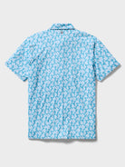 Reyn Spooner CAMELLIAS PERFORMANCE POLO in AQUA