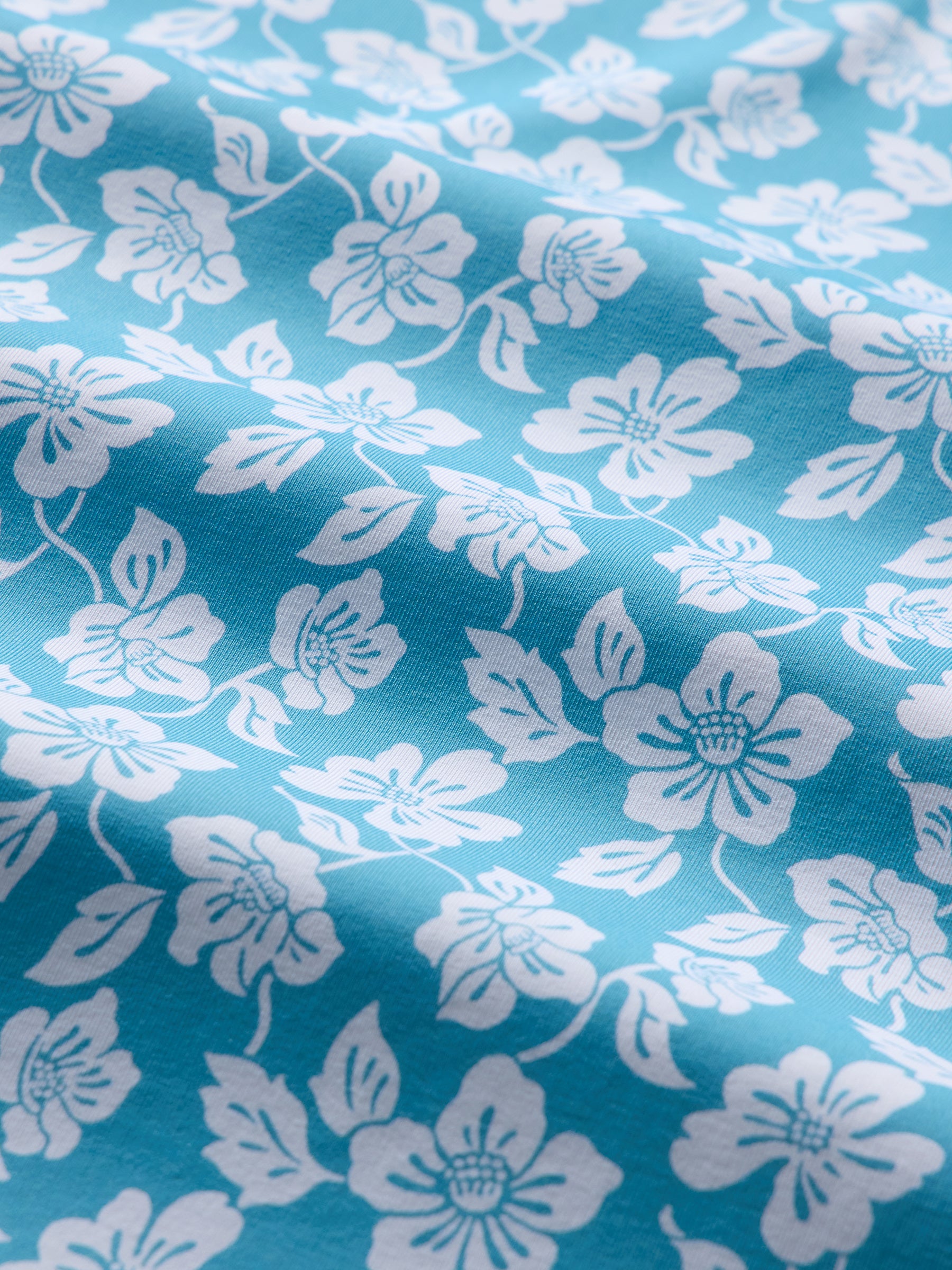 Reyn Spooner CAMELLIAS PERFORMANCE POLO in AQUA