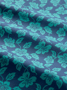 Reyn Spooner CAMELLIAS PERFORMANCE POLO in DARK TEAL