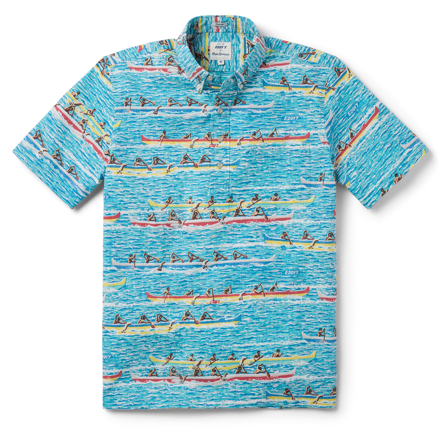 CANOE RACING MEN'S ALOHA SHIRT | Reyn Spooner