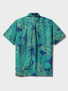 Reyn Spooner FOREST FOLIAGE BUTTON FRONT in NAVY