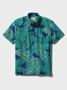 Reyn Spooner FOREST FOLIAGE PULLOVER in NAVY