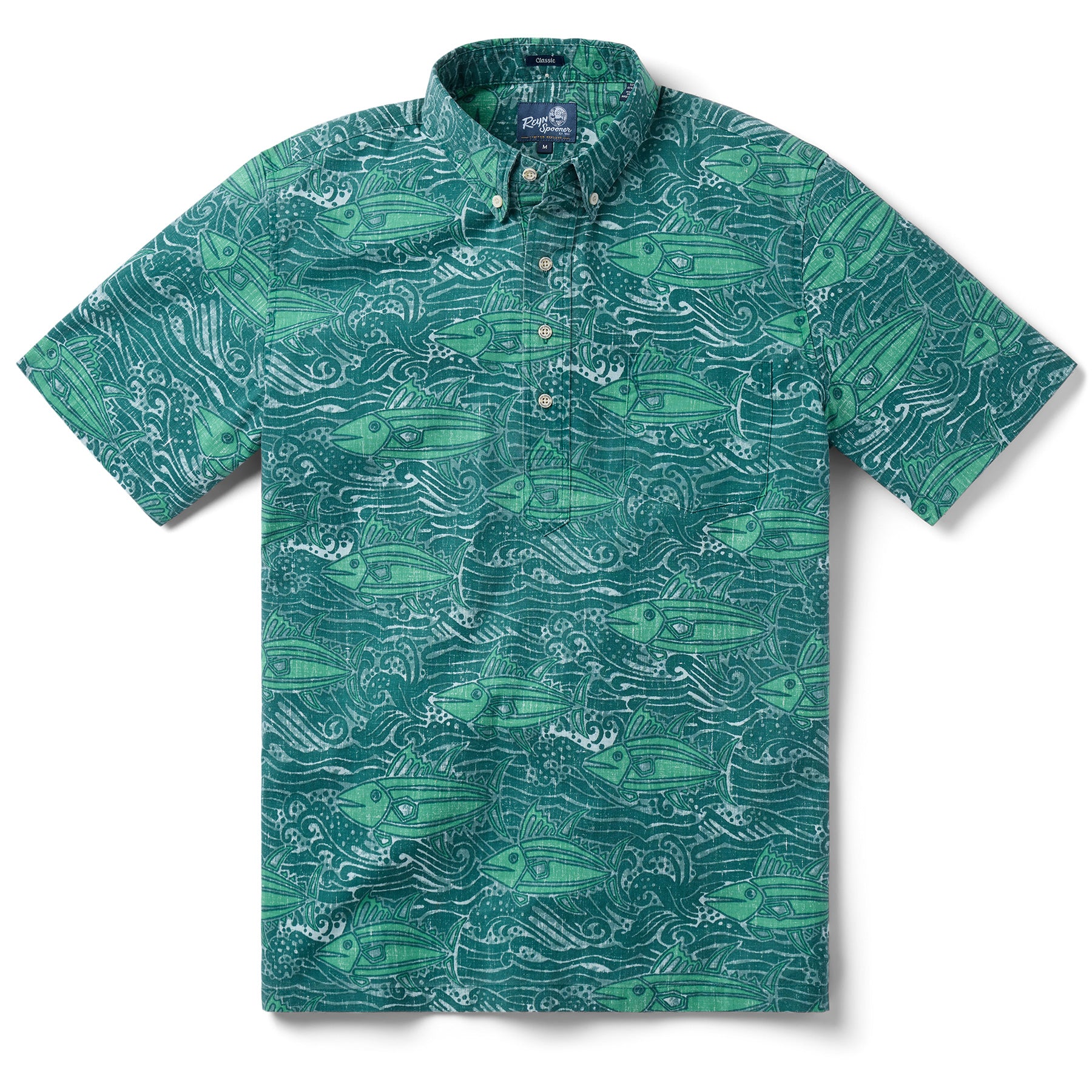 Reyn Spooner AHI NALU PULLOVER in JASPER