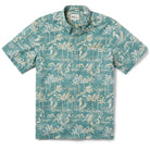Reyn Spooner OCEAN MOTION BUTTON FRONT in SAGEBRUSH