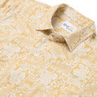 Reyn Spooner FLORAL FRAMES PERFORMANCE POLO in STRAW