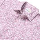 Reyn Spooner ISLAND BISCUS PERFORMANCE POLO in DUSTY PINK