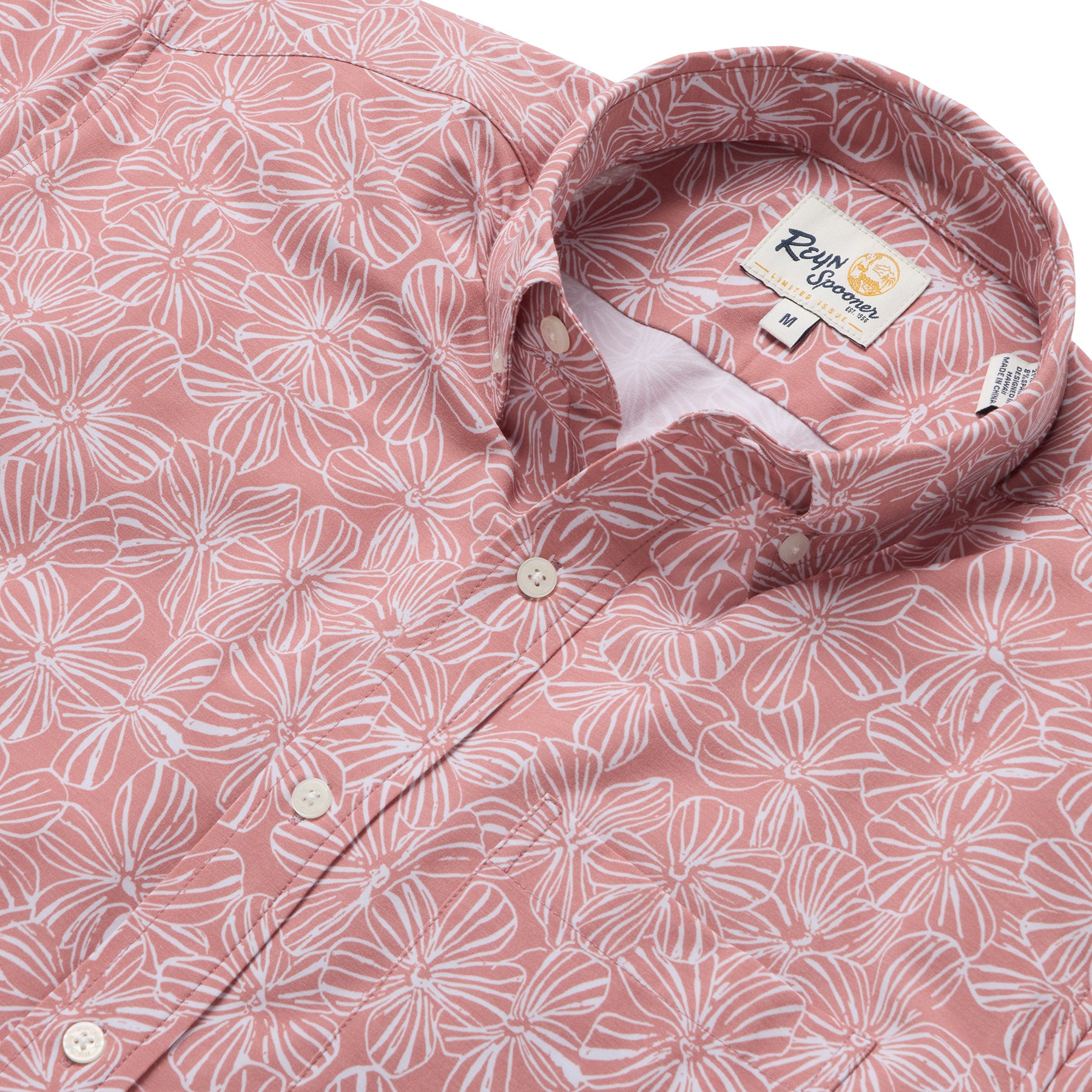 Reyn Spooner MALA MELIA PERFORMANCE ALOHA SHIRT in CANYON