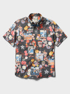 Reyn Spooner MLB® HOUSTON ASTROS DÍA DE LOS MUERTOS PERFORMANCE ALOHA SHIRT in BLACK
