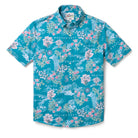 Reyn Spooner MLB® SEATTLE MARINERS SAKURA SPRING PERFORMANCE BUTTON FRONT in GREEN