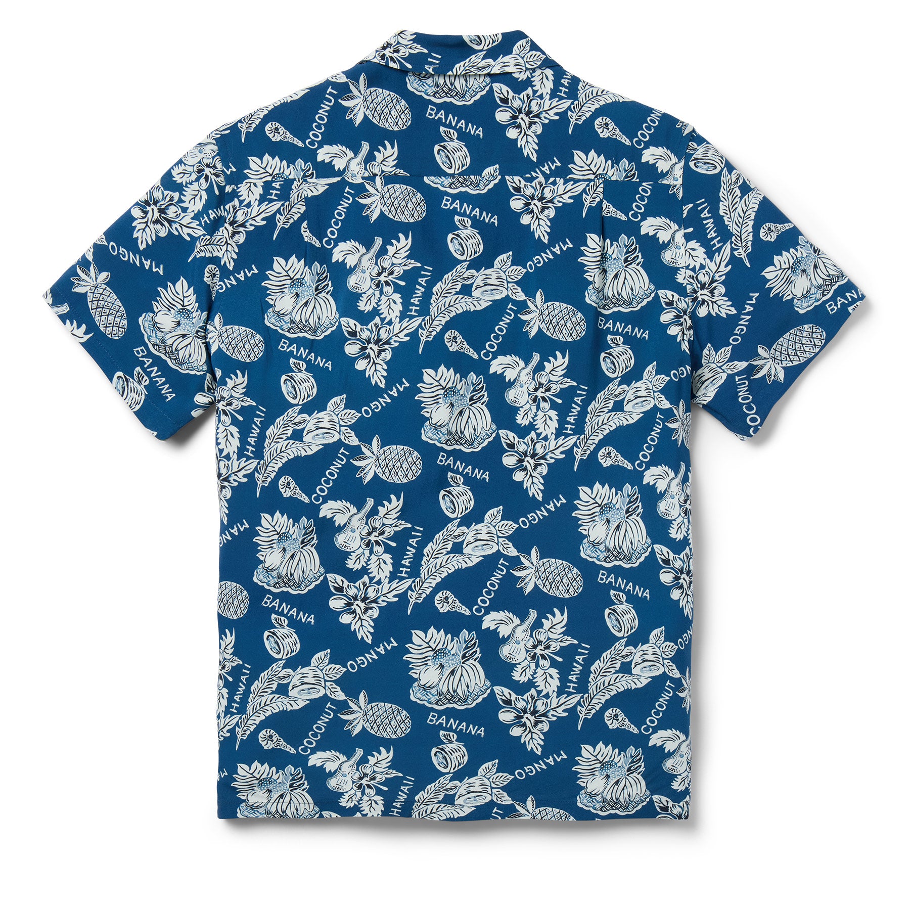 Reyn Spooner FRUITS OF THE ISLAND CAMP SHIRT in BLUE