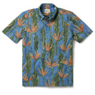 Reyn Spooner BIRDS IN BLOOM BUTTON FRONT in MOONLIGHT BLUE