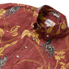 Reyn Spooner YEAR OF THE HORSE 2026 PULLOVER in SPICE RED