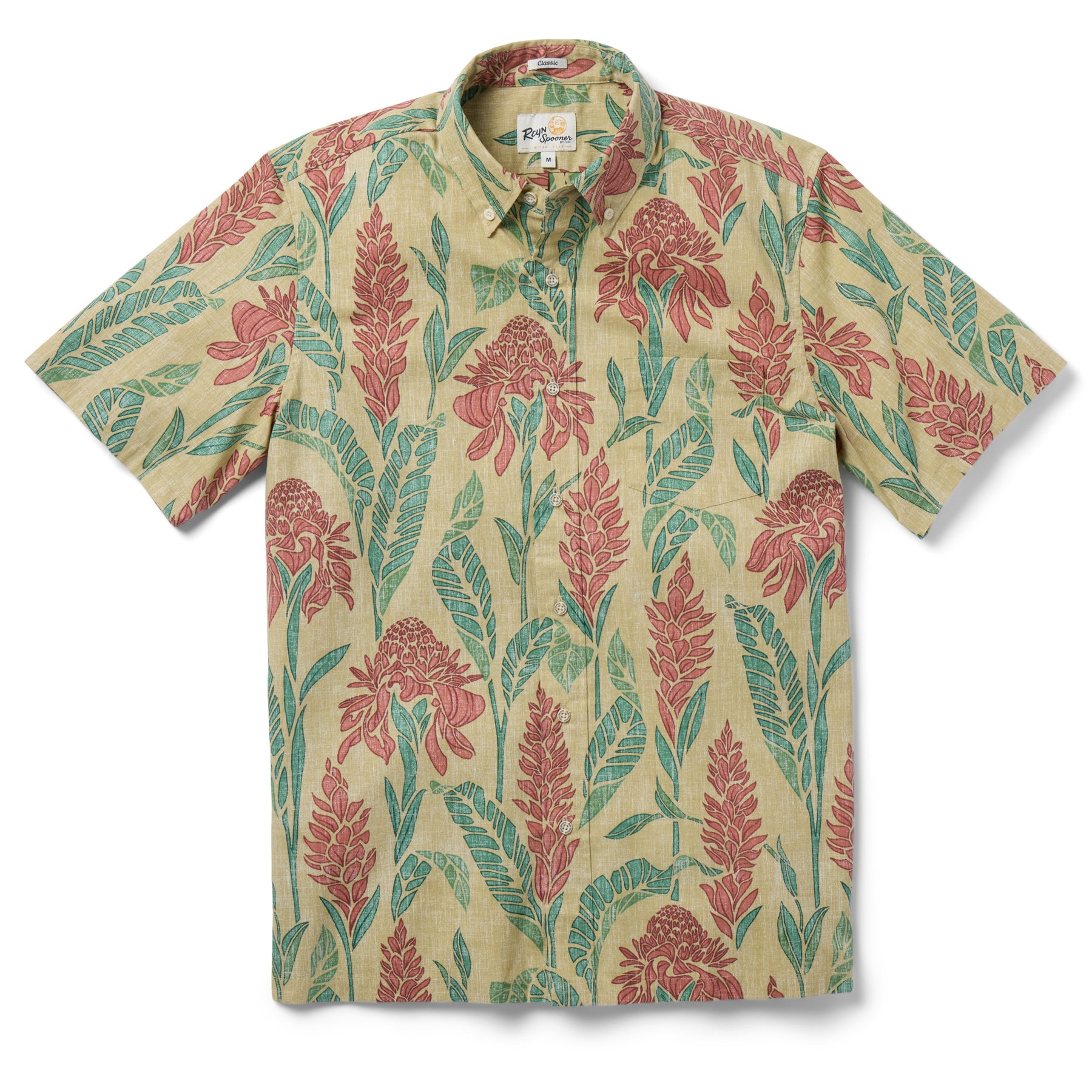 Reyn Spooner GINGER BURST BUTTON FRONT in PALE OLIVE