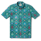 Reyn Spooner HAWAIIAN CHRISTMAS 2025 BUTTON FRONT in EVERGREEN