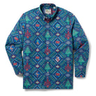 Reyn Spooner HAWAIIAN CHRISTMAS 2025 LONG SLEEVE in NAVY