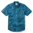 Reyn Spooner HIBISCUS BLISS TAILORED in ORION BLUE