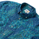 Reyn Spooner HIBISCUS BLISS TAILORED in ORION BLUE