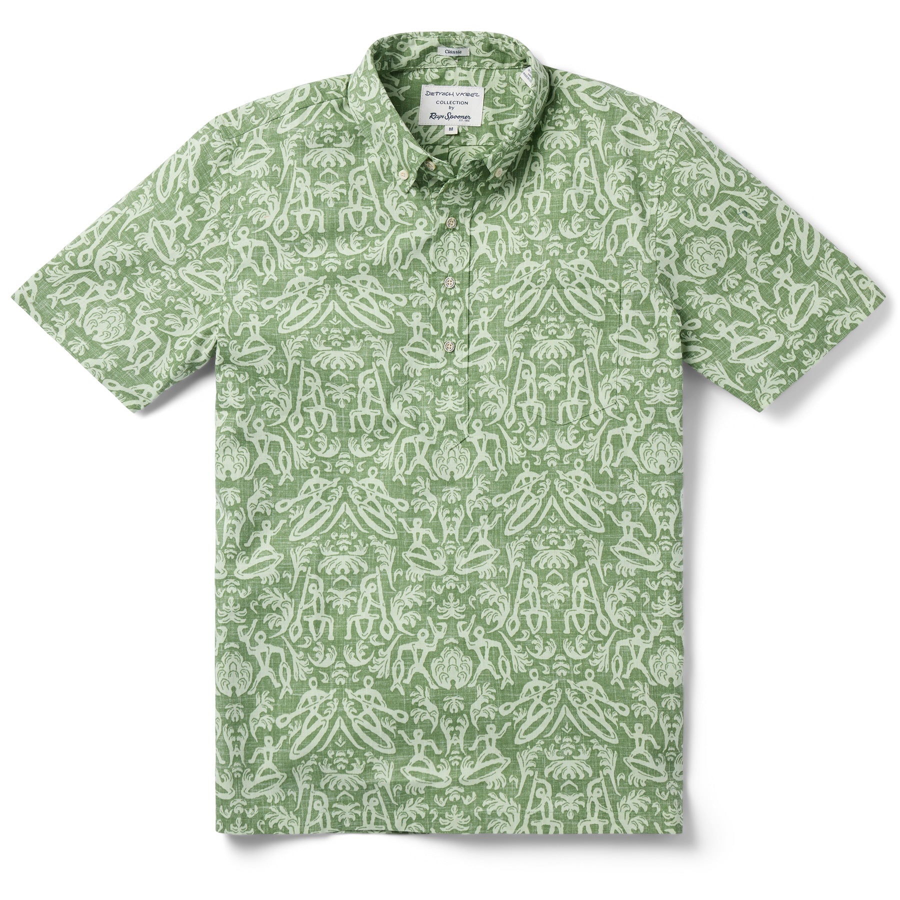 Reyn Spooner KI'I PULLOVER in JADE