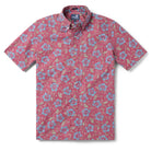 Reyn Spooner MAKAPU'U BUTTON FRONT in MAROON