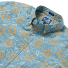 Reyn Spooner MAKAPU'U BUTTON FRONT in SMOKE BLUE