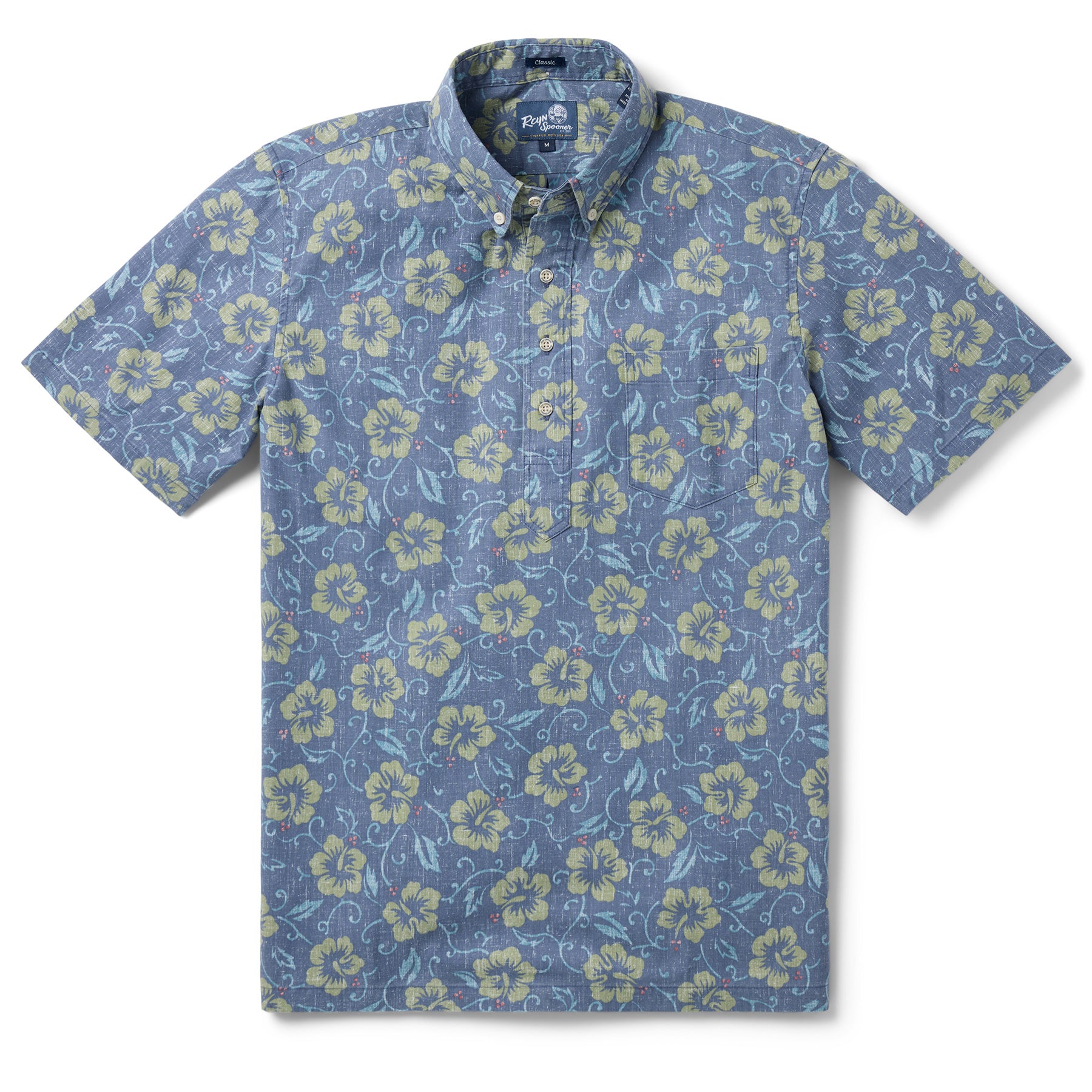 Reyn Spooner MAKAPU'U PULLOVER in TWILIGHT BLUE