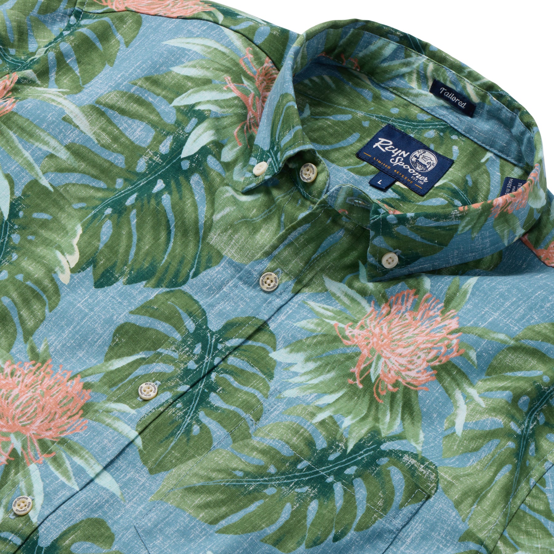 Reyn Spooner MAKENA TAILORED in SURF BLUE