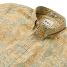 Reyn Spooner TAHITIAN TAPA PULLOVER in DUSTY YELLOW